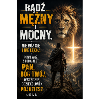 T-shirt BĄDŹ MĘŻNY
